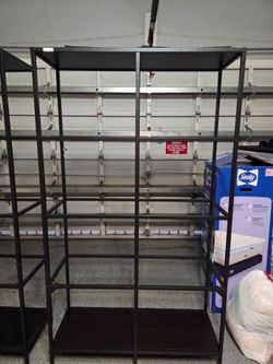 5tier aluminum shelfs