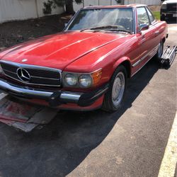 1974 Mercedez450 SL Convrtbl