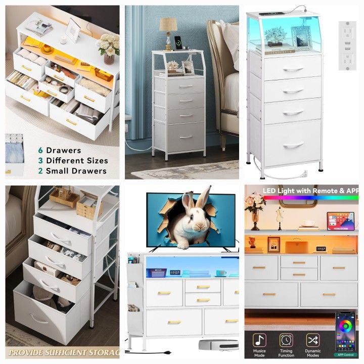 Bedroom Set! 2 Nightstands 1 Dresser Brand New!!