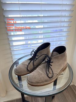 Clarks Men’s Suede Boots