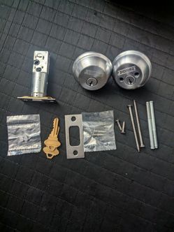 Schlage double cylinder deadbolt