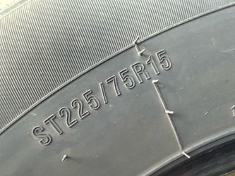 ST225/75/15 (2 Tires) $40.00/ Each