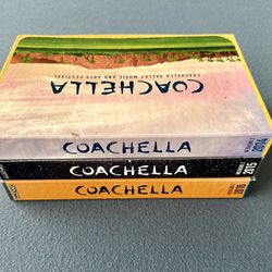 2014 2016 2016 Coachella Collectors Boxes With Welcome Guides