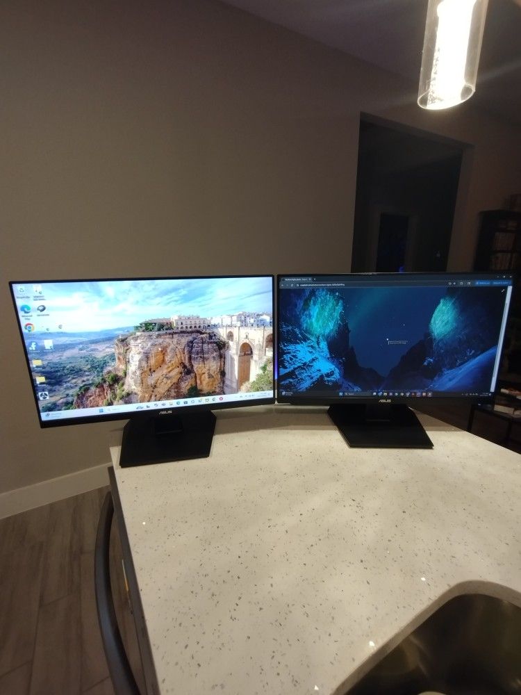 Duel ASUS 27 In Computer Monitors 