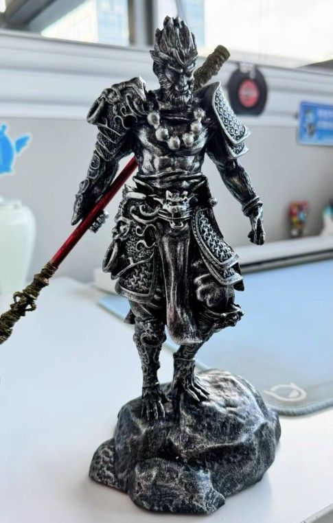 Spot hot game Black Myth Wukong hand-made resin model Monkey King trendy play ornaments