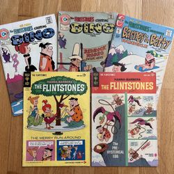 Flintstones 10 15 Gold Key 1963 Dino 8 11 Barney Betty 3 Charlton Comic Book Lot