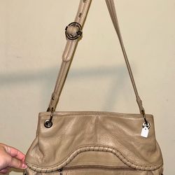 Stone Mountain Latte Colored Shoulder Bag