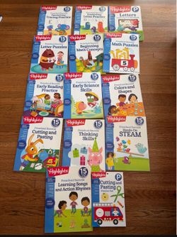 New  Highlights Learning Books for Preschoolers