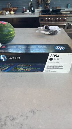 HP 305A Black Original LaserJet Toner Cartridge