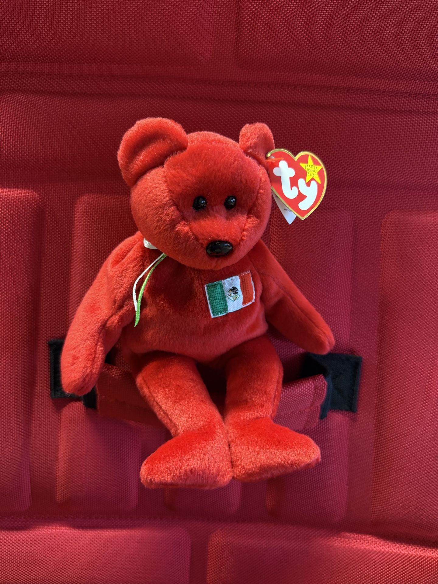 Ty 4299 Beanie Baby Osito Bear Mexico Exclusive Error