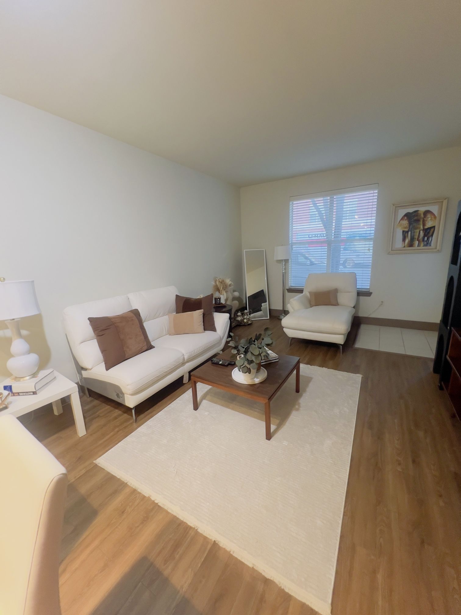White Sectional Couch