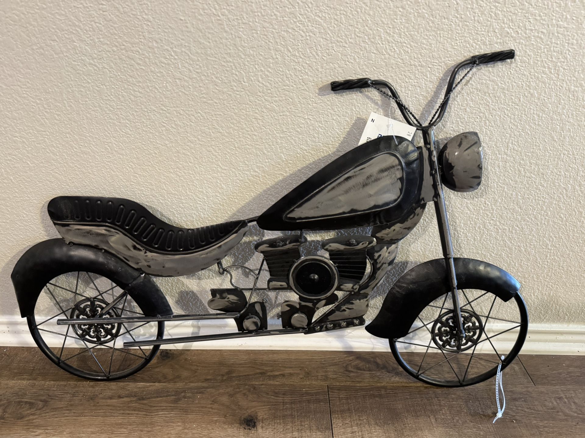 Metal bike wall decor vintage