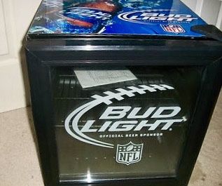 NFL Bud Light Mini Fridge - Brand New in Box