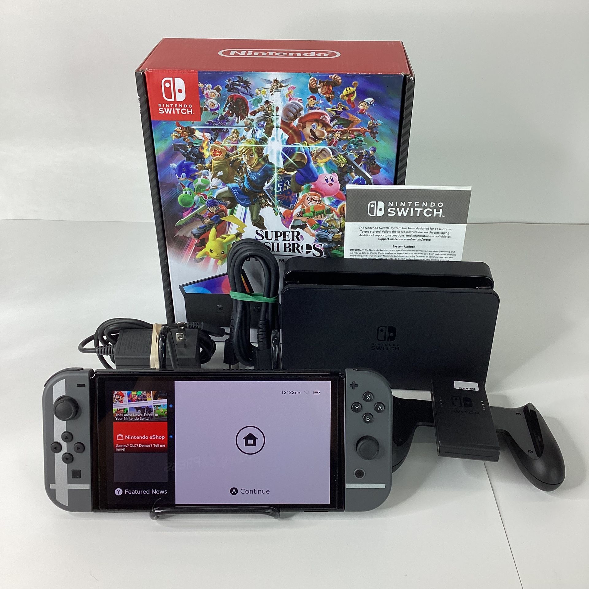 Nintendo Switch OLED Super Smash Bros. Ultimate Game Console