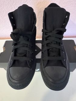 New CONVERSE Chuck Taylor All Star black monochrome US men size 7 US women size 9