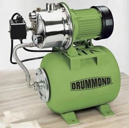 Drummond shallow well pump and tank