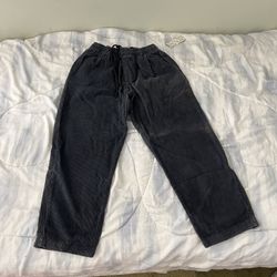 Grey Corduroy Pants