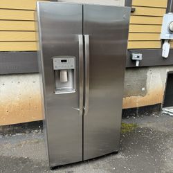 GE Stainless Counter depth Refrigerator 