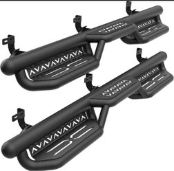 New in the box Running Boards Steps For 2009-2018 Dodge Ram 1500 Crew Cab | 2019- 2024 Ram 1500 Classic | 2010-2024 Ram 2500 & 3500 | Yzona (E787)