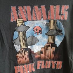 (New) Men's/Unisex American Classics Pink Floyd "Animals" T-Shirt