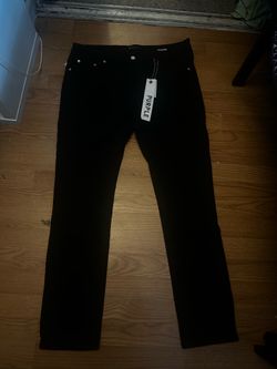 purple jeans