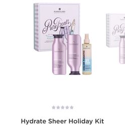 Pureology hydrate sheer holiday Trio