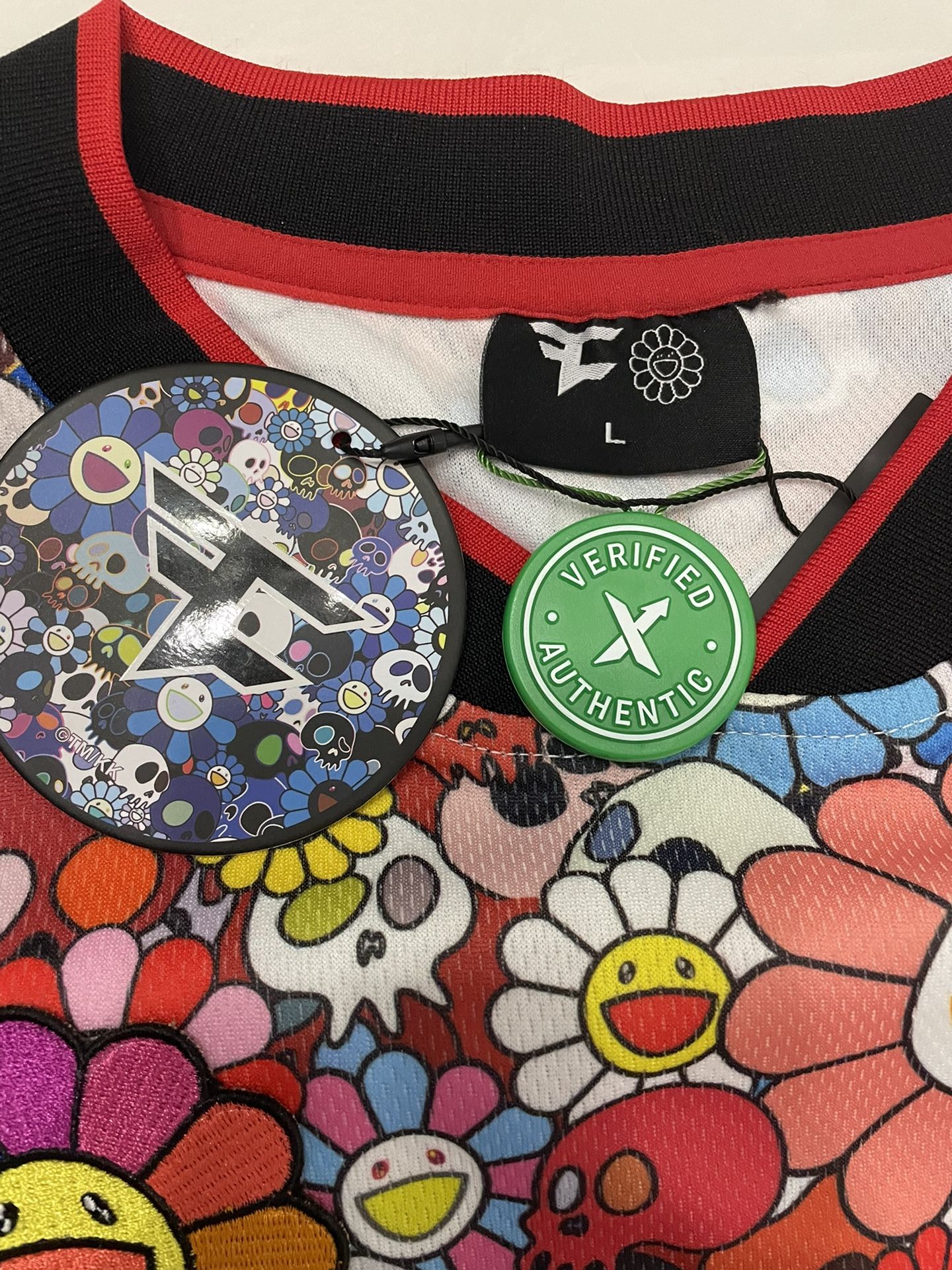 FaZe Clan x Takashi Murakami Jersey Size L - www.ice4pros.com.br