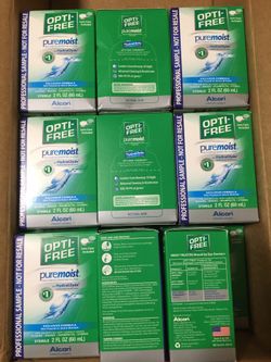 Opti-Free Solution for Contacts