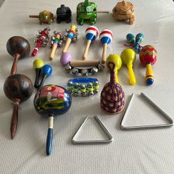 Musical Percussion Instruments   $25.00