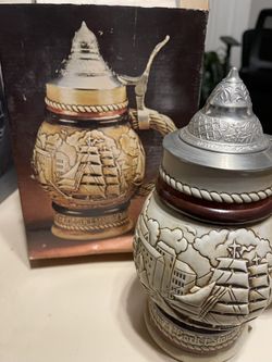 Tall Ships Ceramic Stein