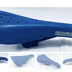 Viscount Dominator BMX Seat Blue Old School 