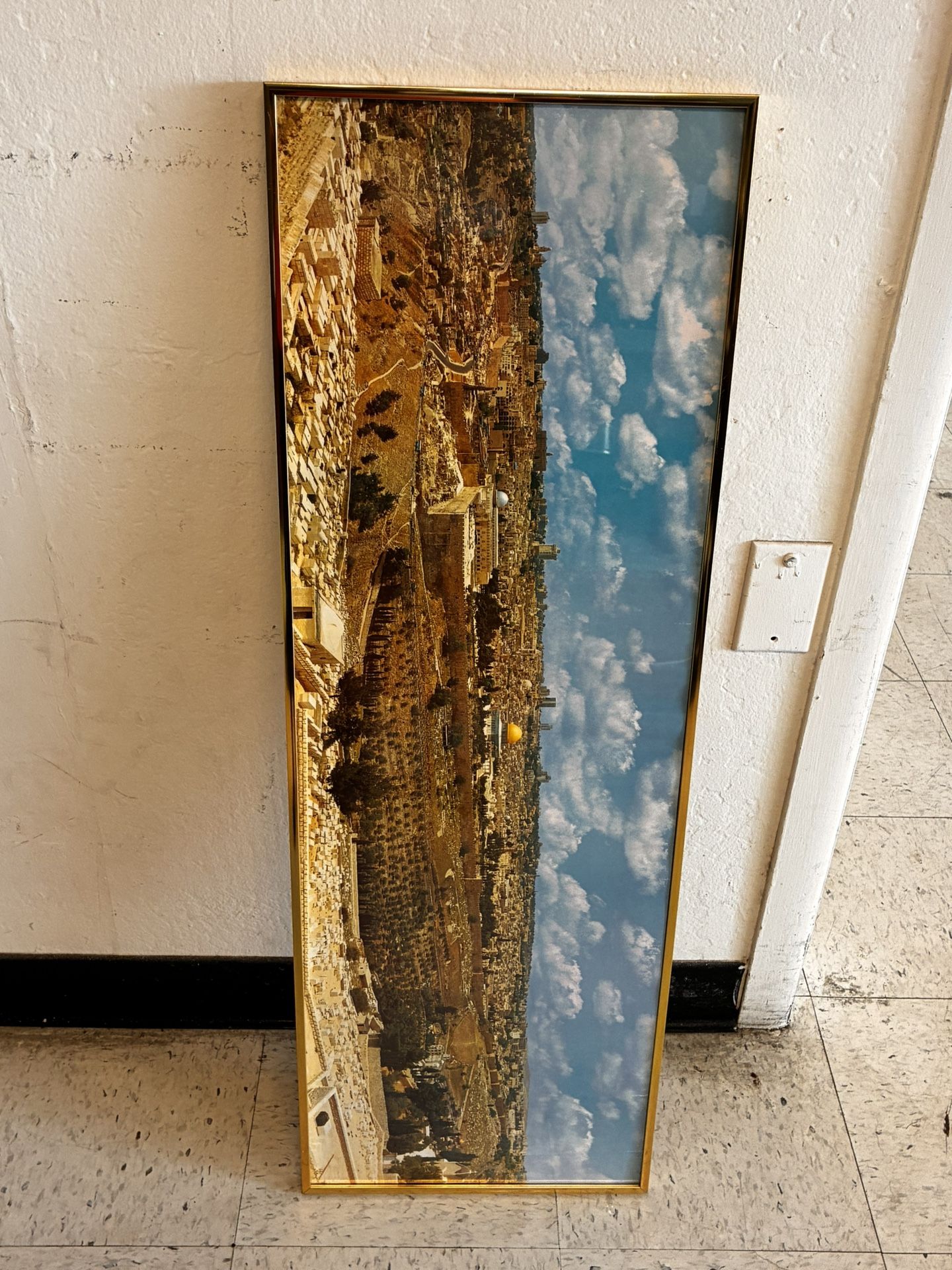 Panoramic Framed Photograph – City Landscape