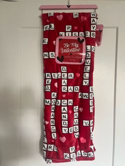 Valentine’s Day blanket
