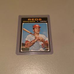 1971 Topps Johnny Bench 