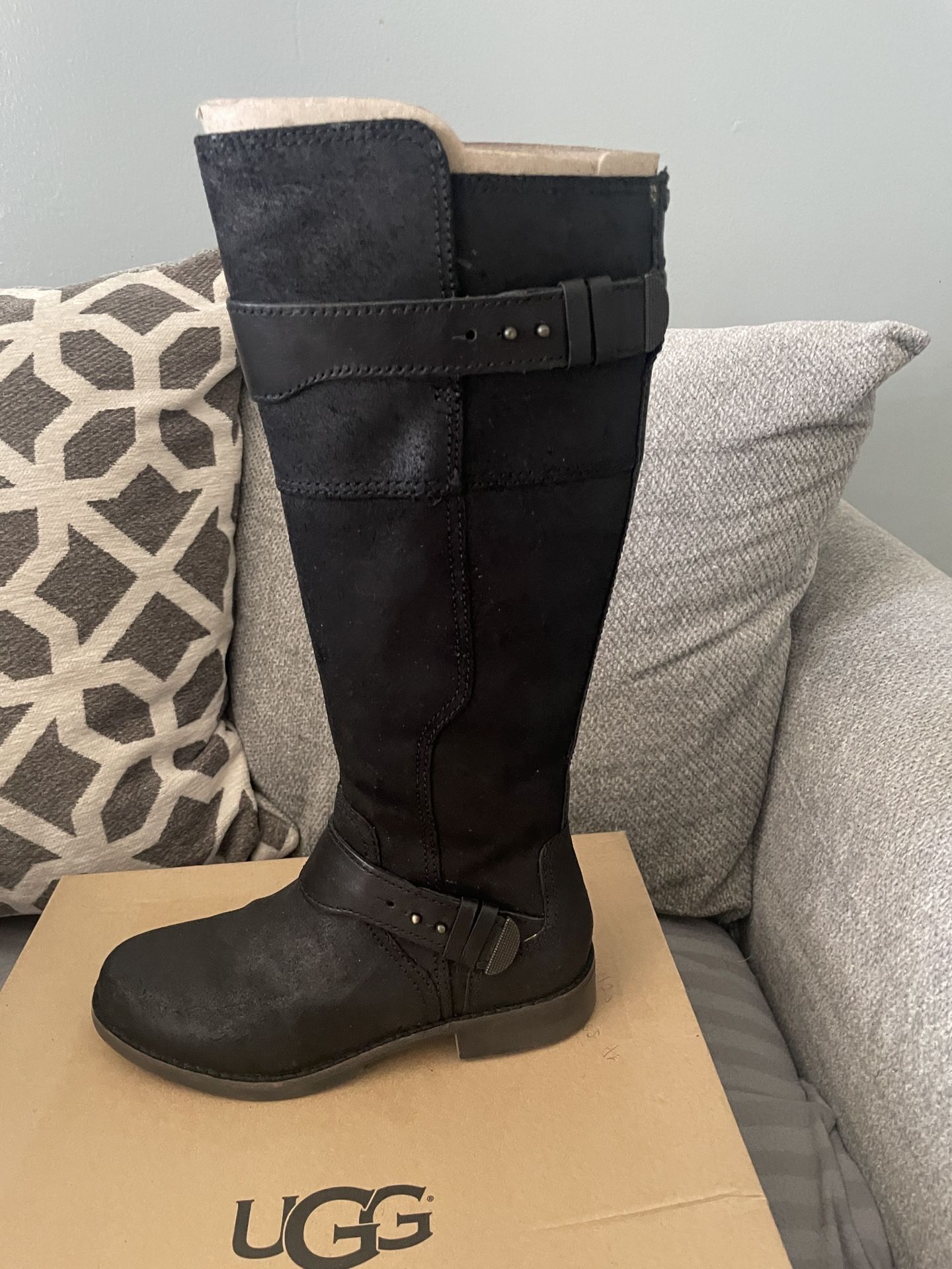 UGG Black Boots Size 6