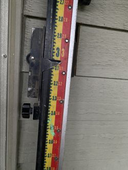 10' LASERLINE DIRECT ELEVATION LENKER GRADE ROD,TOPCON,SPECTRA,TRIMBLE,LASER With Bracket 