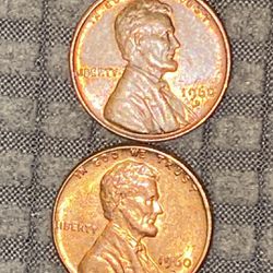 Uncirculated 1960-d  (small & large dates)