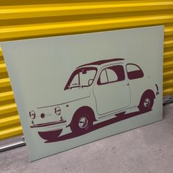Canvas Picture With Wood Frame