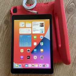 Apple iPad 5th Generation 32GB  with kids protective case & Charger (128gb $170) 