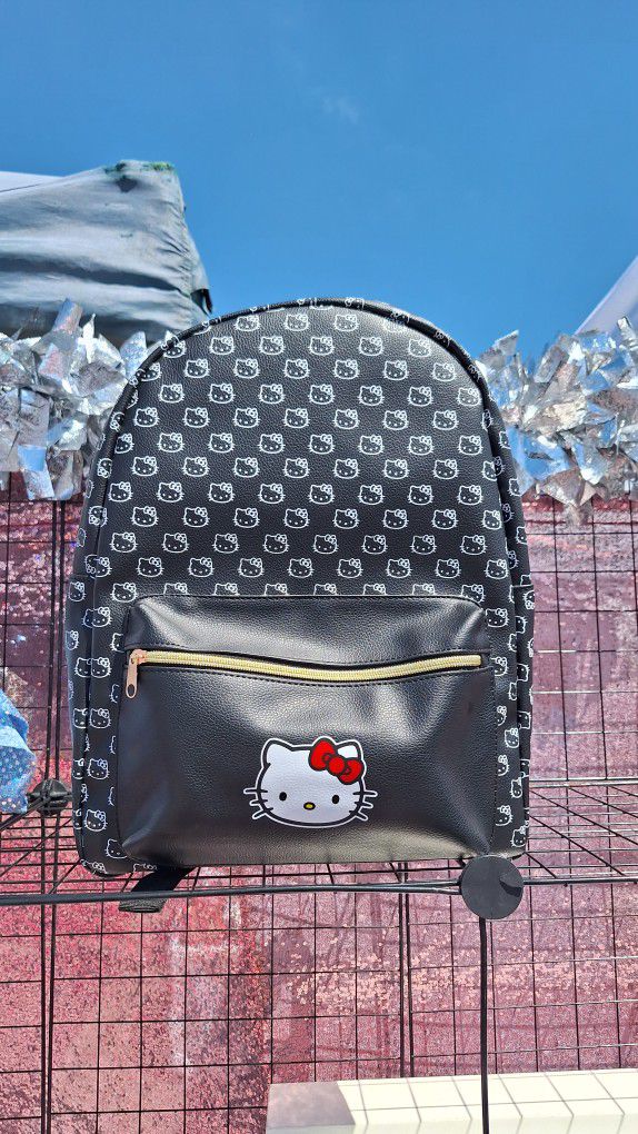 Hello Kitty Leather Backpack