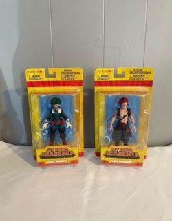 My Hero Academia Kirishima and Midoriya Action Figures