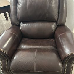 Brown Recliner 