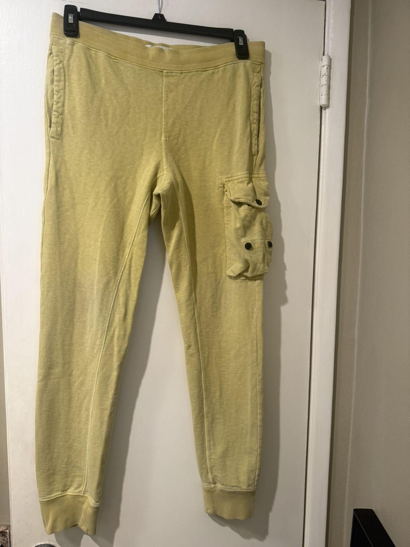 Stone Island Men’s Joggers /Sweatpants (Yellow Mustard)