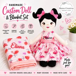 Doll Set  for kids. Handmade! Special gifts to you love one
