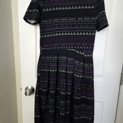 Lularoe Amelia Dress Size Large (14/16) Discontinued Style