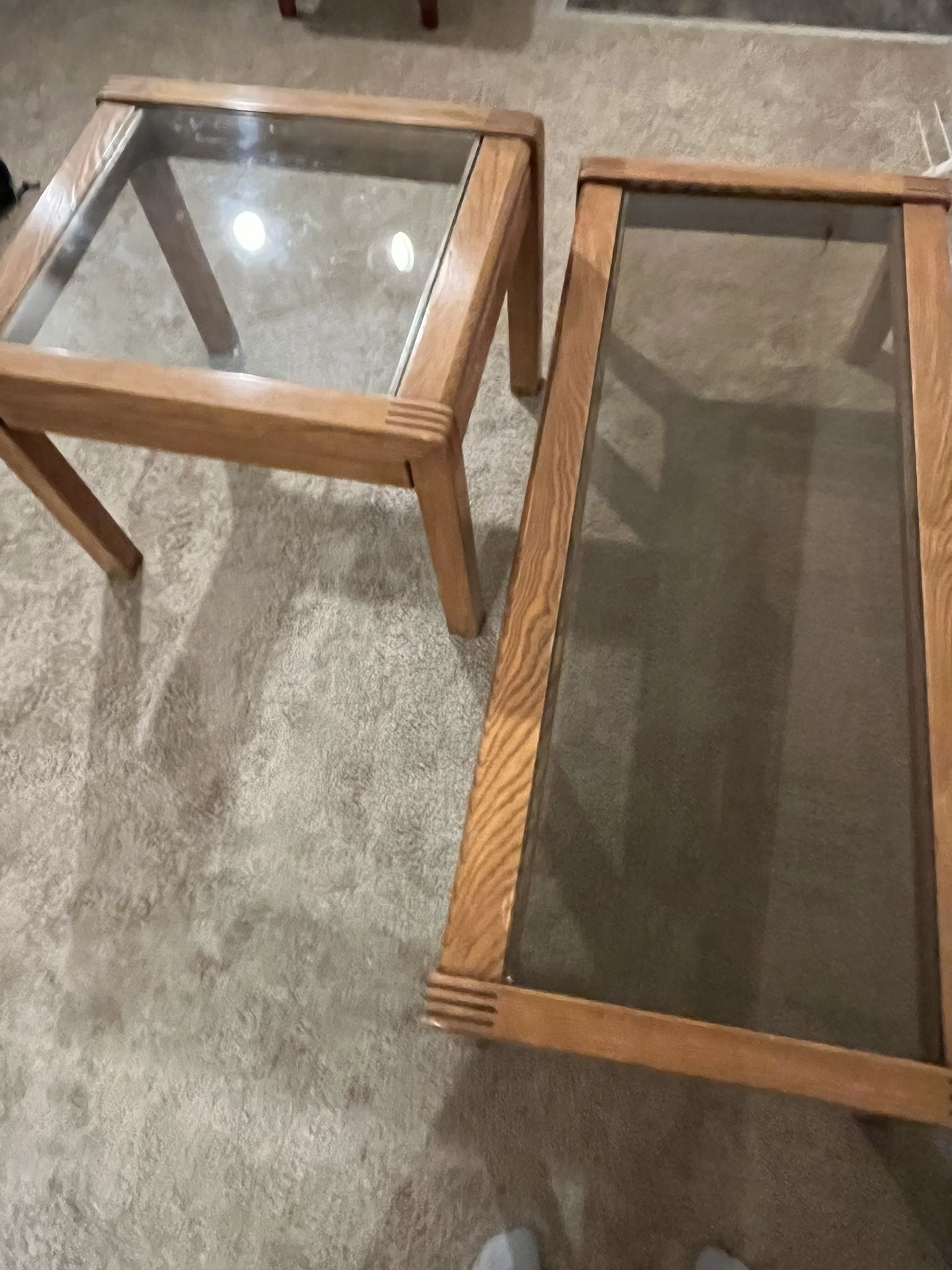 Coffee Table And End Table