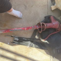 Antique Water Pump Landscape