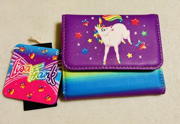 Loungefly Lisa Frank Unicorn Trifold Wallet