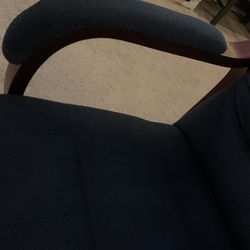 Blue Cousin Wooden Chair