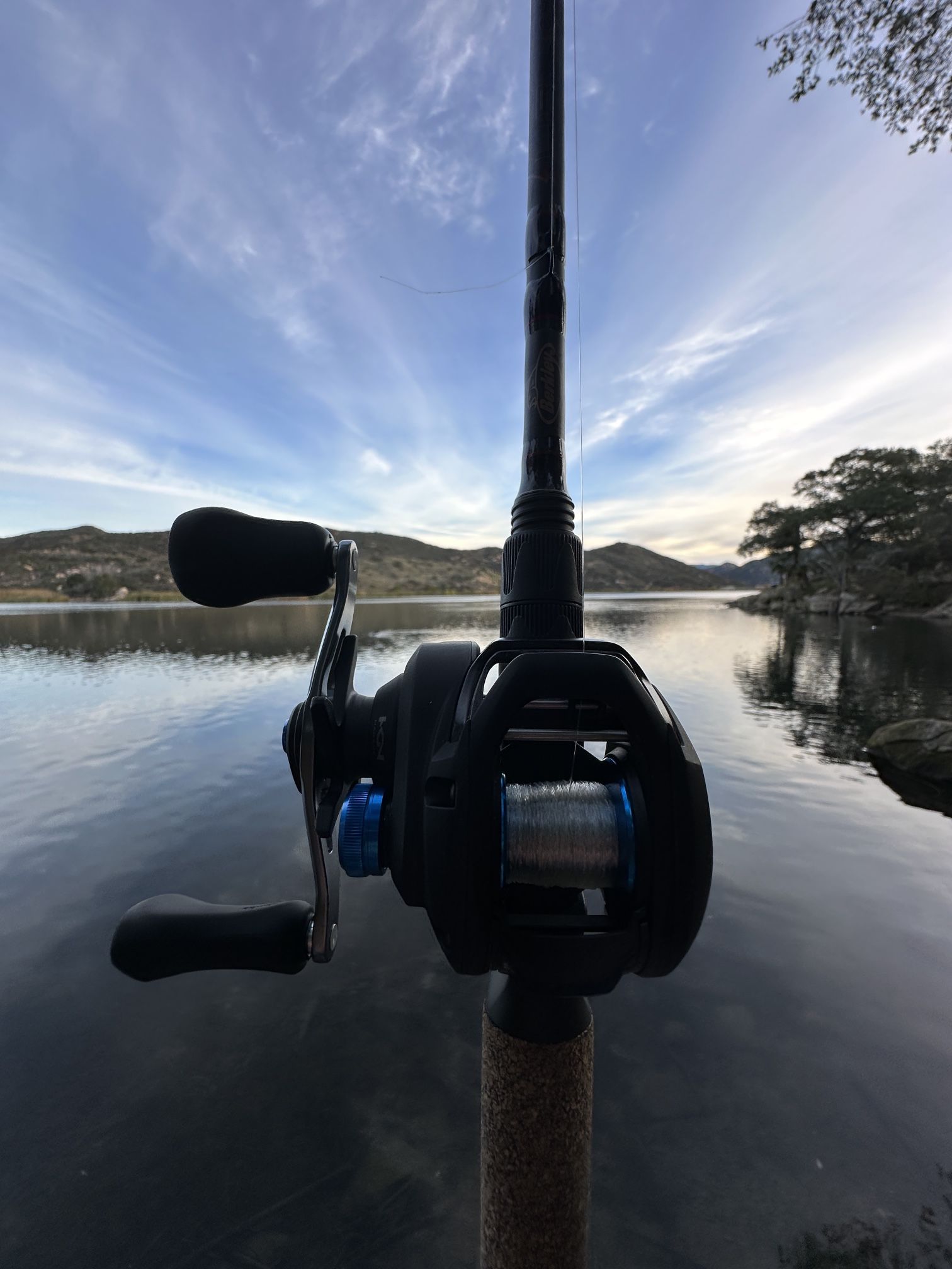 Shimano SLX Bait Caster and Berkley Lightning Rod